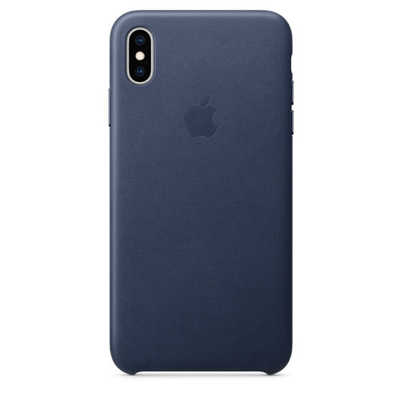 iPhone Xs Max Leather Case Midnight Blue iPhone Xs Max Leather Case Midnight Blue Apple Donostia San Sebastian