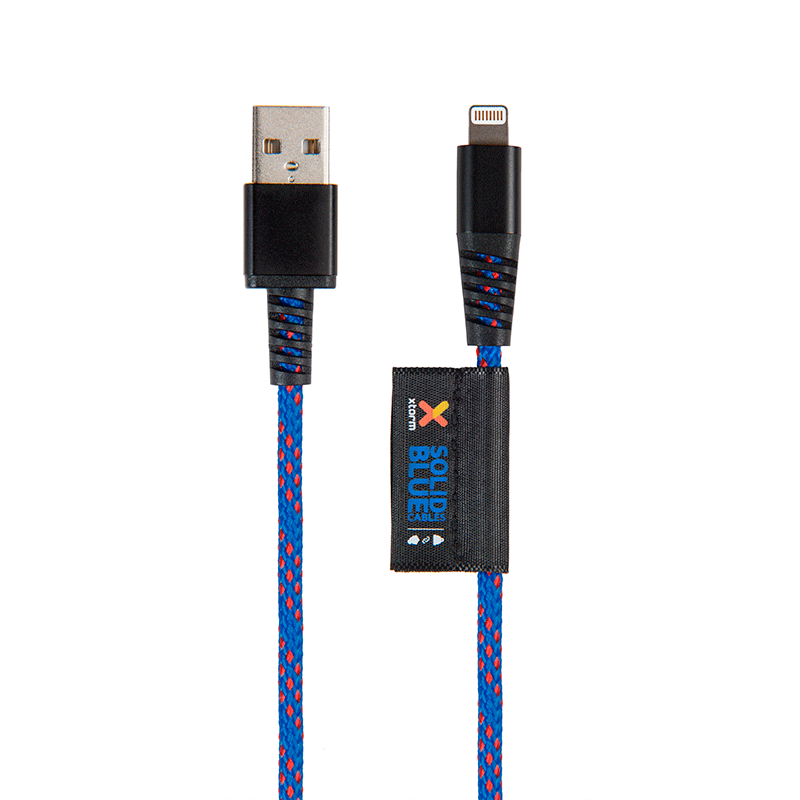 Cable Lightning Xtorm 1 metro Cable Lightning Xtorm para iPhone Blue Solid