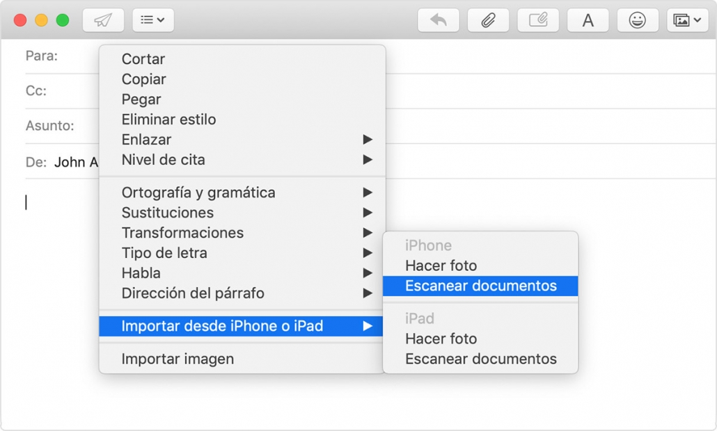 Continuidad con cámara